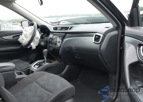 2015 Nissan Rogue S из США, поврежденный, VIN KNMAT2MV2FP530547